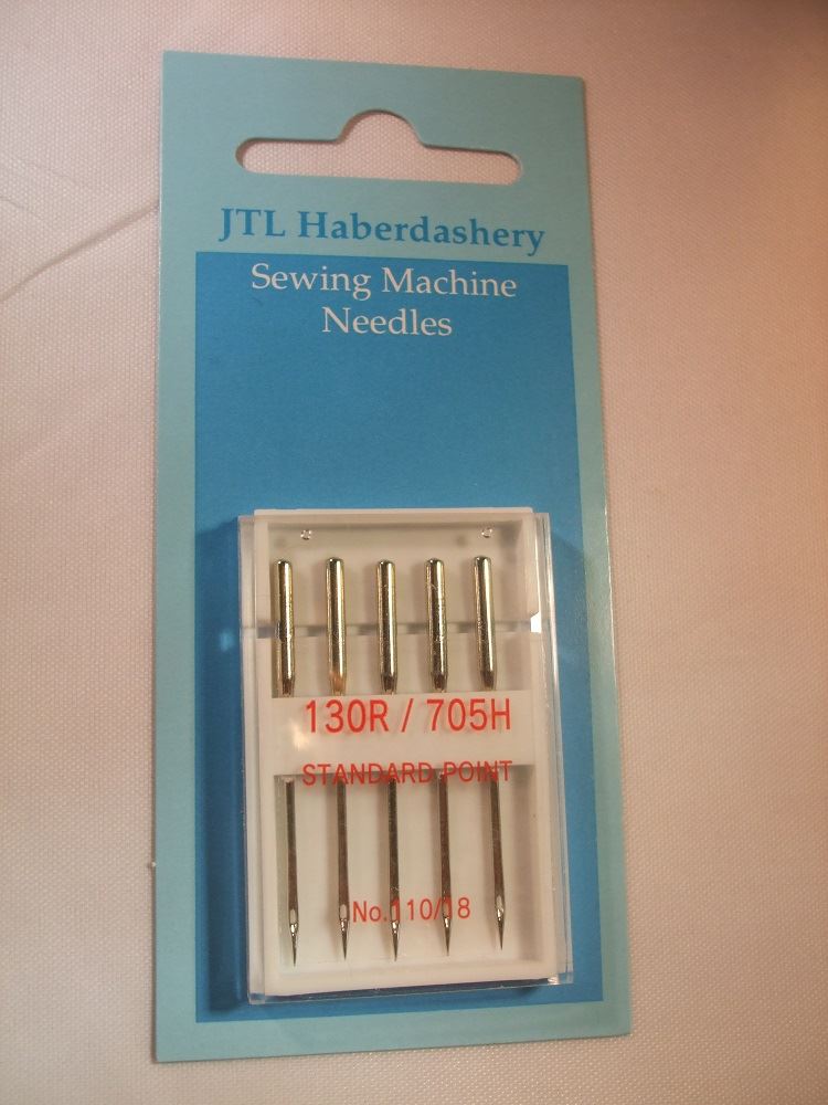 JTL Haberdashery Pack of 5 Sewing Machine Needles - Choice of Type