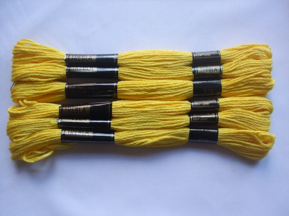 Trebla Embroidery Thread - 6 Skeins 8m each