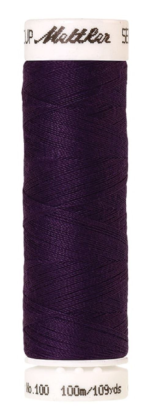 Mettler Seralon Universal 100m Sewing Thread Mostly Purples Pinks and Reds