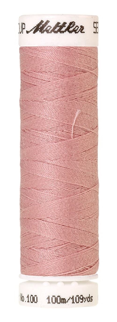 Mettler Seralon Universal 100m Sewing Thread Mostly Purples Pinks and Reds