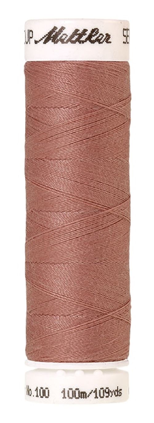 Mettler Seralon Universal 100m Sewing Thread Mostly Purples Pinks and Reds