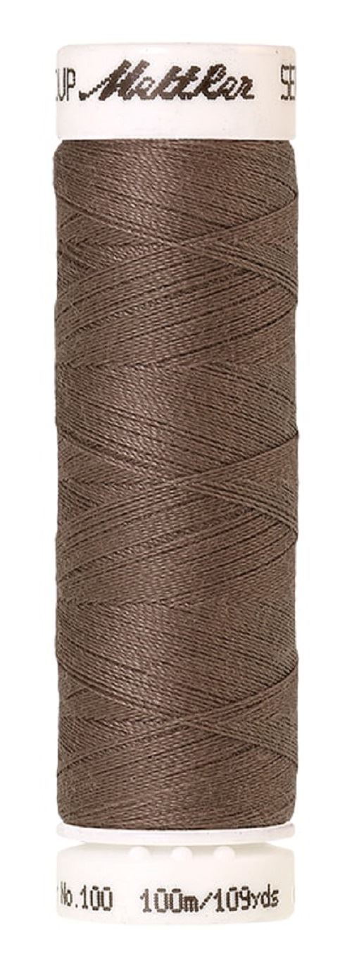 Mettler Seralon Universal 100m Sewing Thread Mostly Neutrals Browns Greys