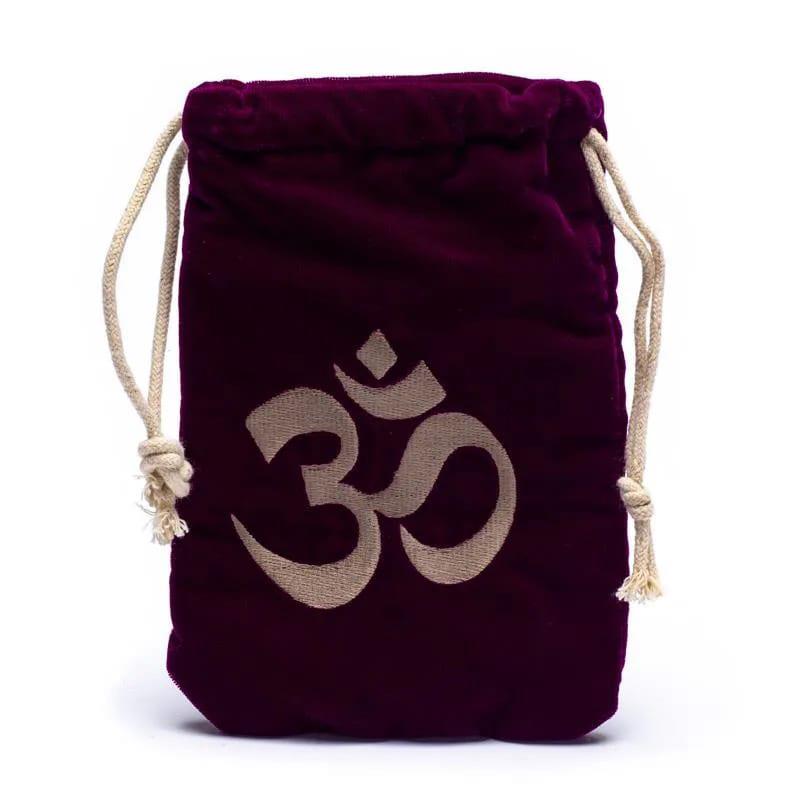 Ohm Velvet Tarot Storage Bag | 19cm x 13cm