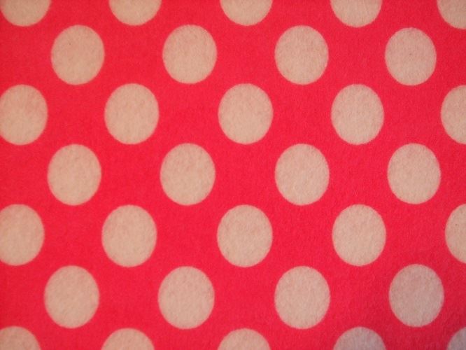 Polka Dot Felt - 9" x 12" - Choice of Colours